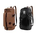 KARRIER 50L Trekking Bag for Men &amp; Women | Durable Denim Travel Backpack cum Duffle Bag for Hiking, Camping, Cycling | Reinforced Straps