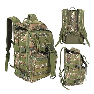 karrier denim travel backpack  multipurpose duffle trekking camping cycling tourist amp tactical rucksack for men amp women