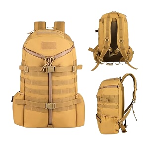 karrier denim travel backpack  multipurpose duffle trekking camping cycling tourist amp tactical rucksack for men amp women