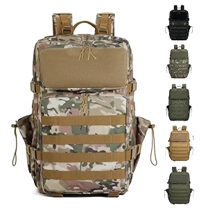 karrier denim travel backpack  multipurpose duffle trekking camping cycling tourist amp tactical rucksack for men amp women