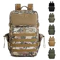 KARRIER Denim Travel Backpack | Multipurpose Duffle, Trekking, Camping, Cycling, Tourist &amp; Tactical Rucksack for Men &amp; Women