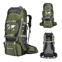 KARRIER 75L Internal Frame Hiking Rucksack - Heavy Duty Large Backpack with Metal Back Support for Weight Distribution | Professional Outdoor Gear for Long-Distance Trekking
