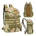 KARRIER Denim Travel Backpack | Multipurpose Duffle, Trekking, Camping, Cycling, Tourist &amp; Tactical Rucksack for Men &amp; Women
