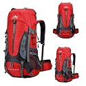 KARRIER 70L Professional Hiking Backpack - Heavy Duty Camping Rucksack with Multiple Accessory Pockets | Premium Weather-Resistant Outdoor Bag for Backpacking & World Travel