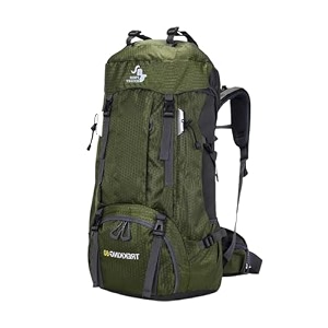 karrier 60 liters professional hiking backpack for men amp women - large multipurpose travel bag for outdoor trekking camping amp climbingwater resistant amp padded support