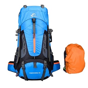 karrier 60 liters professional hiking backpack for men amp women - large multipurpose travel bag for outdoor trekking camping amp climbingwater resistant amp padded support