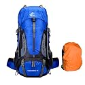 KARRIER 60 Liters Professional Hiking Backpack for Men & Women - Large Multipurpose Travel Bag for Outdoor Trekking, Camping & Climbing,Water Resistant & Padded Support