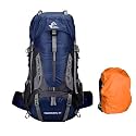KARRIER 60 Liters Professional Hiking Backpack for Men & Women - Large Multipurpose Travel Bag for Outdoor Trekking, Camping & Climbing,Water Resistant & Padded Support
