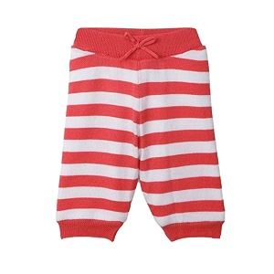 karrot by shoppers stop stripes acrylic regular fit infant girls joggers