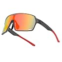 Karsaer Baseball Sun Glasses UV400 Sports Cycling Shades for Men Women Non-Polarized Sunglasses B5118, Blue, One Size
