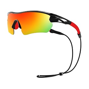karsaer polarized tr90 sports cycling sunglasses bmx running golf baseball