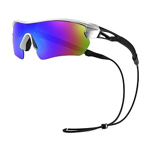 karsaer polarized tr90 sports cycling sunglasses bmx running golf baseball
