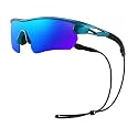 Karsaer Polarized TR90 Sports Cycling Sunglasses BMX, Running Golf Baseball