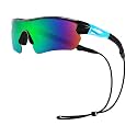 Karsaer Polarized TR90 Sports Cycling Sunglasses BMX, Running Golf Baseball