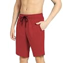 KART BLACK Men's Regular Fit Shorts with Pocket/Casual Woven Shorts/Summer Shorta