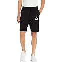 KART BLACK Men's Regular Fit Shorts with Pocket/Casual Knit Shorts/Summer Shorts