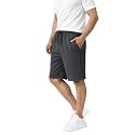 KART BLACK Plus Sizes Men's Cotton Knee Length Shorts(M,L,XL,XXL,XXXL,4XL,5XL Shorts)| Casual and Night Wear Mens Shorts