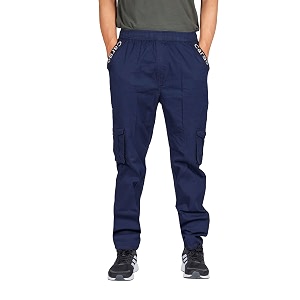 KARTAVYA Cotton Cargo Track Pant for Men
