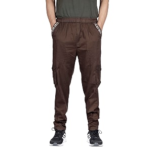 KARTAVYA Cotton Cargo Track Pant for Men