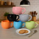 Kartik Handicraft Pack of 6 Ceramic Bone