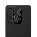 Compatible with Samsung A53 (5G) [Black] Back Camera Lens Protector Tempered Glass - Full Camera Coverage and Easy Installation Kit