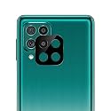 Compatible with Samsung F62 [Black] Back Camera Lens Protector Tempered Glass - Full Camera Coverage and Easy Installation Kit