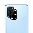 Compatible with Samsung S20 Plus [Black] Back Camera Lens Protector Tempered Glass - Full Camera Coverage and Easy Installation Kit
