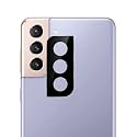 Compatible with Samsung S21 Plus [Black] Back Camera Lens Protector Tempered Glass - Full Camera Coverage and Easy Installation Kit