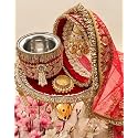 Karwa Chauth thali Set Pooja thali Decorate