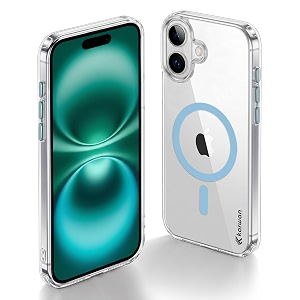 KARWAN Crystal Clear Magnetic Back Case Cover