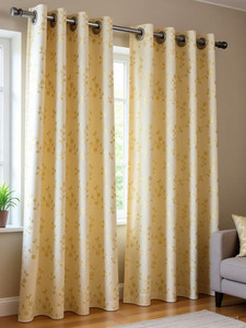 KASALOOM 213.36 cm 7 ft Door Velvet