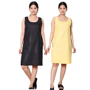 KASANI Womens Camisole Cotton Long Knee-Length Sameej
