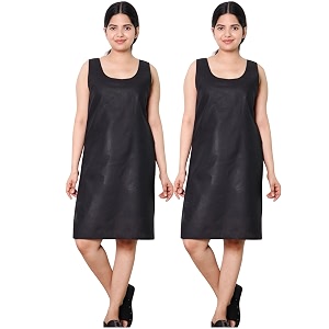 KASANI Womens Camisole Cotton Long Knee-Length Sameej