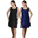 KASANI Women39s Camisole Cotton Long Knee-Length SameejSlipInner