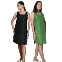 KASANI Women39s Camisole Cotton Long Knee-Length SameejSlipInner