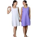 KASANI Women39s Camisole Cotton Long Knee-Length SameejSlipInner