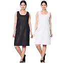 KASANI Women39s Camisole Cotton Long Knee-Length SameejSlipInner