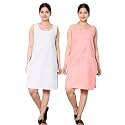 KASANI Women39s Camisole Cotton Long Knee-Length SameejSlipInner