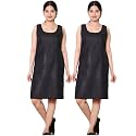 KASANI Women39s Camisole Cotton Long Knee-Length SameejSlipInner