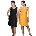 KASANI Women39s Camisole Cotton Long Knee-Length SameejSlipInner