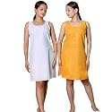 KASANI Women39s Camisole Cotton Long Knee-Length SameejSlipInner