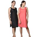 KASANI Women39s Camisole Cotton Long Knee-Length SameejSlipInner