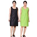 KASANI Women39s Camisole Cotton Long Knee-Length SameejSlipInner