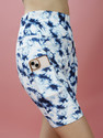 Kashikey creation Printed Women Reversible Light Blue High Waist Shorts
