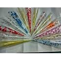 Kashish'S Printed Design Cellophane Sheets for mehndi cone, 6.25 inch x 5 Inch (200Pcs)