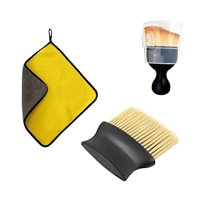 KASHIVAL 3 Pcs Combo Interior Cleaning Brush
