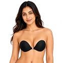 KASHIVAL Women39s Strapless Adhesive Bra Reusable Silicone