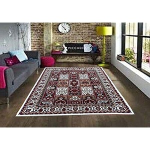 Kashmiri Design Traditional Bedside Runner Carpets for