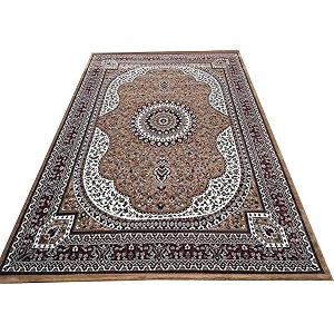 Kashmiri Design Traditional Bedside Runner Carpets for