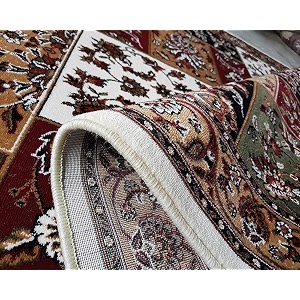 Kashmiri Traditional Design Wool Wool Blend
